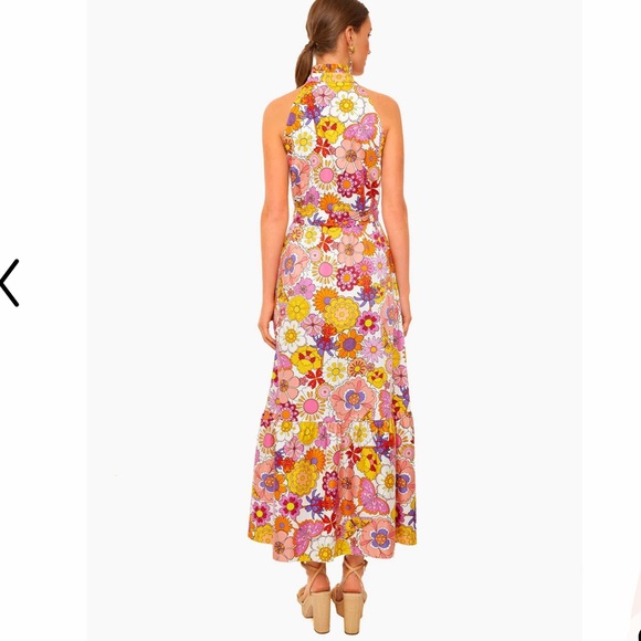 BORGO DE NOR Good Vibes Pink Biba Cotton Dress - Picture 2 of 16